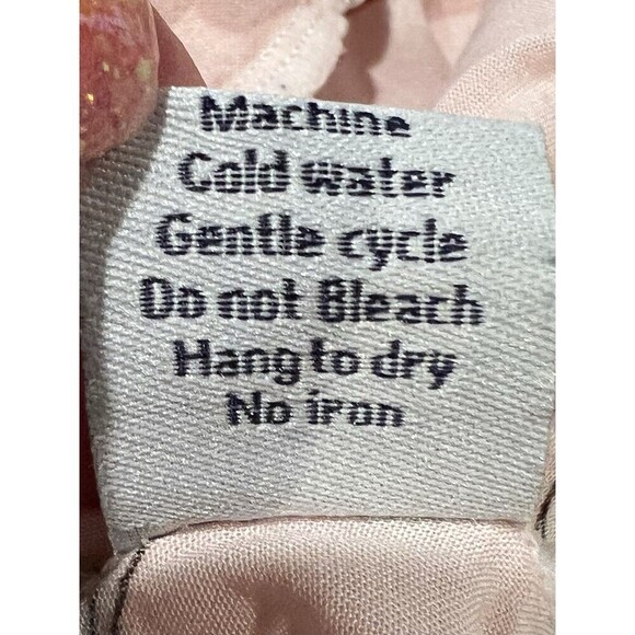 Maze Floral Multicolored Wide Leg Paper Bag Pant Rayon Size Large - Picture 7 of 7